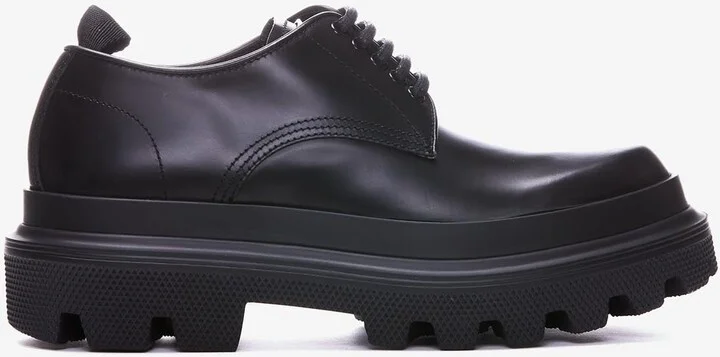 Calfskin Hi-Trekking Derby Shoes