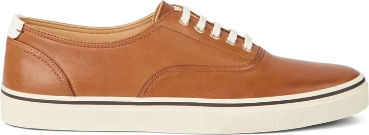 Calfskin Lace-Up Sneakers