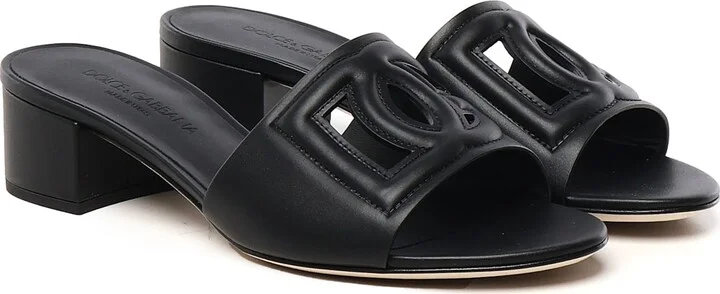 Calfskin Leather Slide And Dg Logo - Image 2
