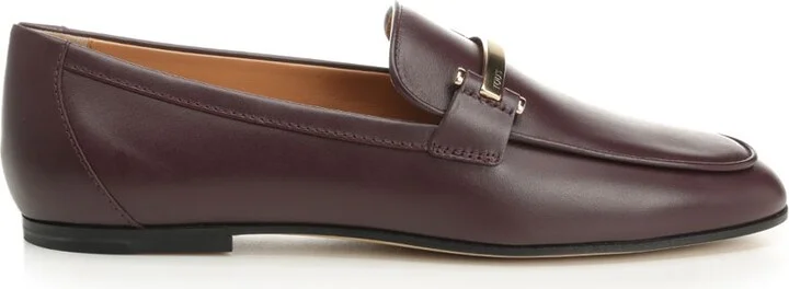 Calfskin Loafer Scarpe Basse Brown