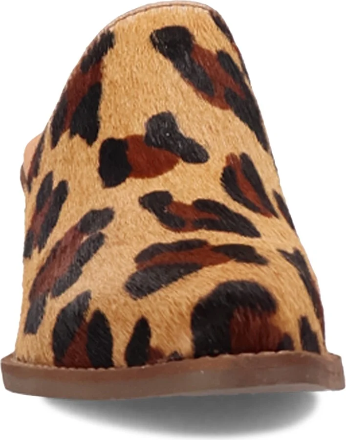 Calico Genuine Calf Hair Mule - Image 3