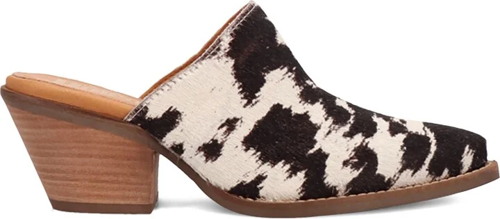 Calico Genuine Calf Hair Mule - Image 8
