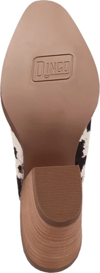 Calico Genuine Calf Hair Mule - Image 11