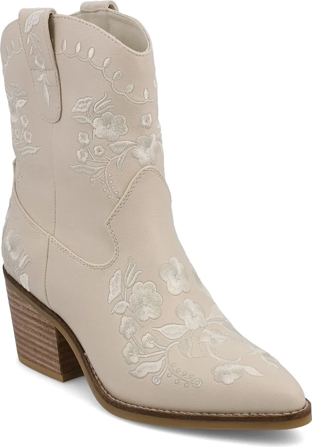 Calico Western Boot