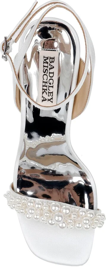 Calida Ankle Strap Satin Sandal - Image 5