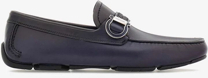 Calipso Gancini Leather Loafers
