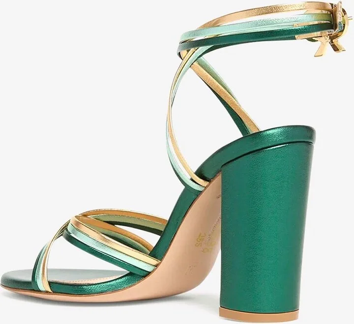 Calissa 85 Leather Sandals - Image 2