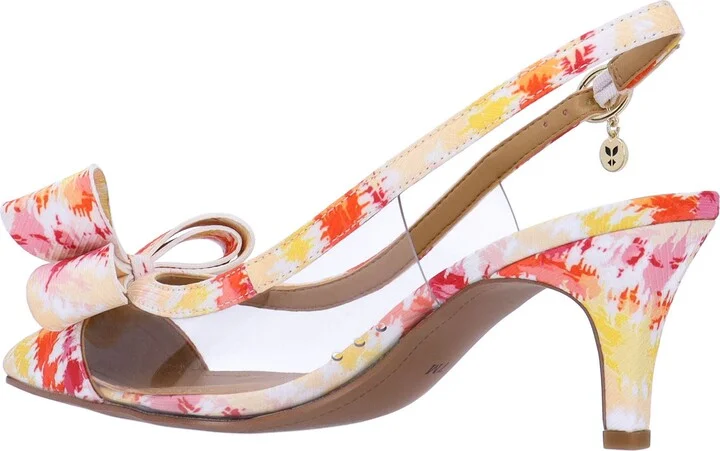Calista Slingback Pointed Cap Toe Pump - Image 2