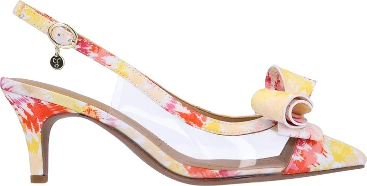 Calista Slingback Pointed Cap Toe Pump - Image 3