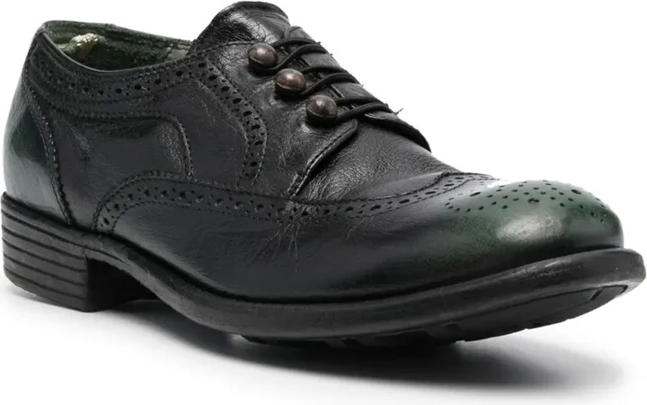Calixte 035 perforated leather oxfords - Image 2