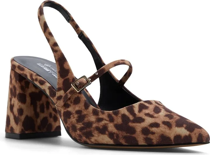 Light Brown/Black Leopard Print