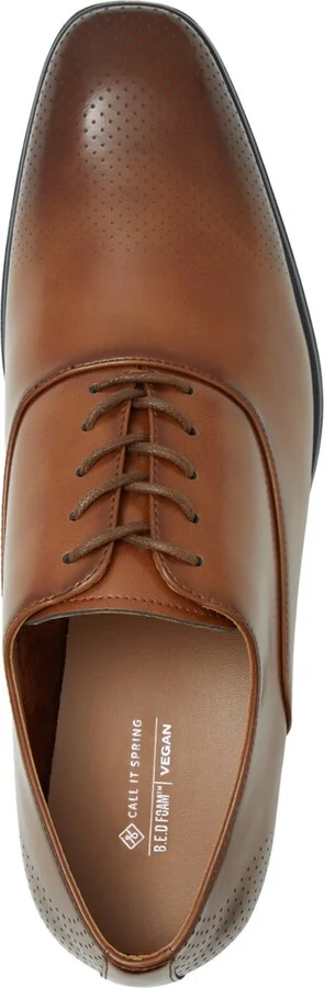 Call It Spring Men's Jonathan Lace Up Oxford Dress Shoes - Image 8