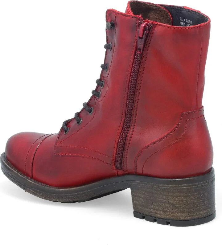 Calla Cap Toe Lace-Up Bootie - Image 2