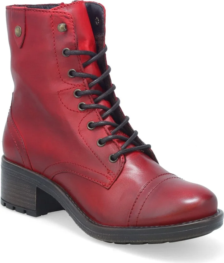 Calla Cap Toe Lace-Up Bootie