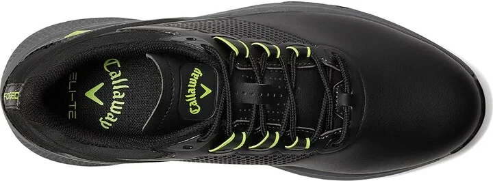 Callaway Coronado v4 Men's Golf Shoes Black/Grey : 11.5 D - Medium, Leather - Image 2