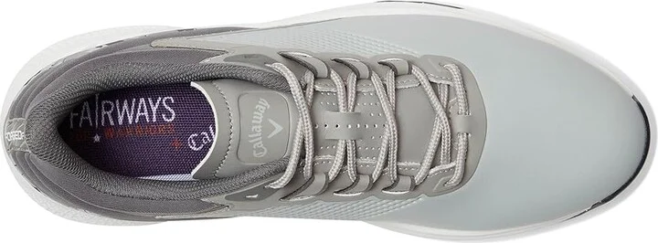 Callaway Coronado v4 Men's Golf Shoes Grey/Charcoal : 10.5 EE - Wide, Leather - Image 2