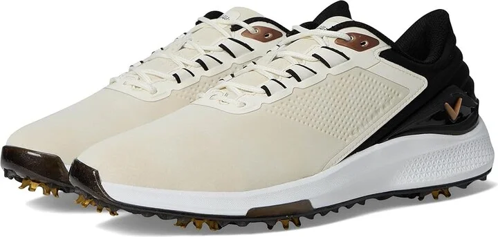 Callaway Coronado v4 Men's Golf Shoes Sand : 9.5 D - Medium, Leather