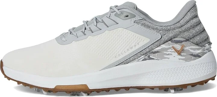 Callaway Coronado v4 Men's Golf Shoes White/Grey : 9 D - Medium, Leather - Image 6