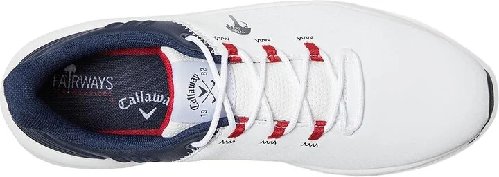 Callaway La Jolla SL Men's Golf Shoes Red/White/Blue : 14 D - Medium, Synthetic - Image 2