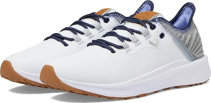 Callaway La Jolla SL Women's Shoes White/Navy : 6.5 B - Medium, Leather/Rubber