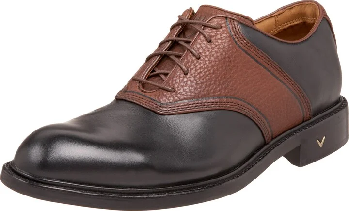 Callaway Men's Pin Stripe Saddle- Street Golf Shoe