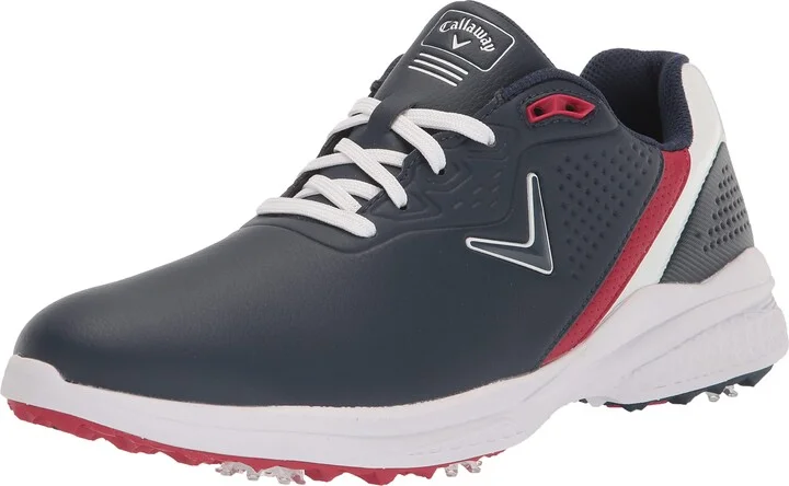 Callaway Men's Solana TRX v2 Golf Shoe Navy/Red