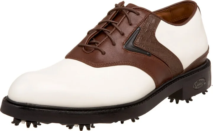 Callaway Men's XTT Chev Tour Saddle-Wide Golf Shoe