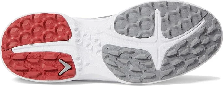 Callaway Solana SL V2 Men's Shoes Grey/Red : 9.5 EE - Wide, Leather/Rubber - Image 3