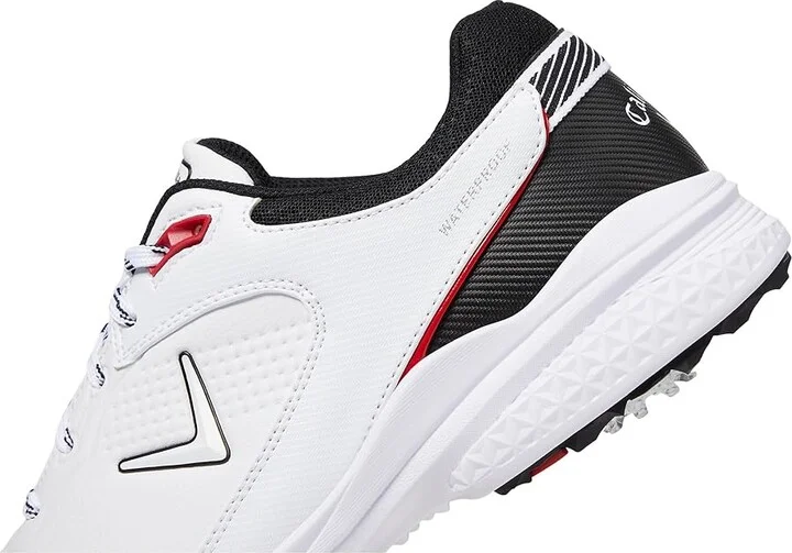 Callaway Solana TRX V3 Men's Shoes White/Black : 9.5 EE - Wide, Leather/Rubber - Image 4