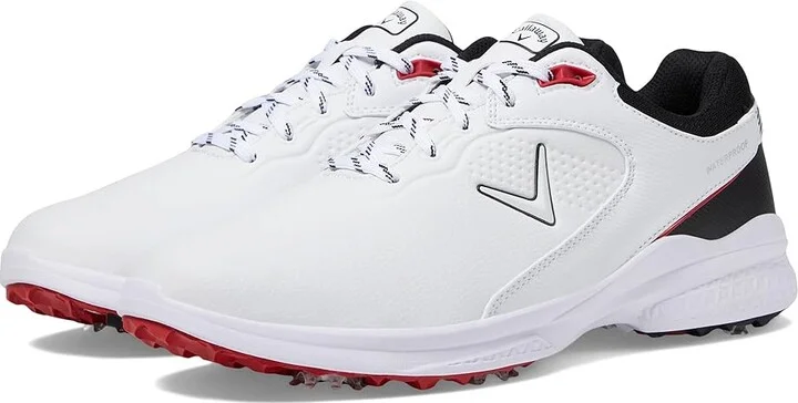 Callaway Solana TRX V3 Men's Shoes White/Black : 9.5 EE - Wide, Leather/Rubber
