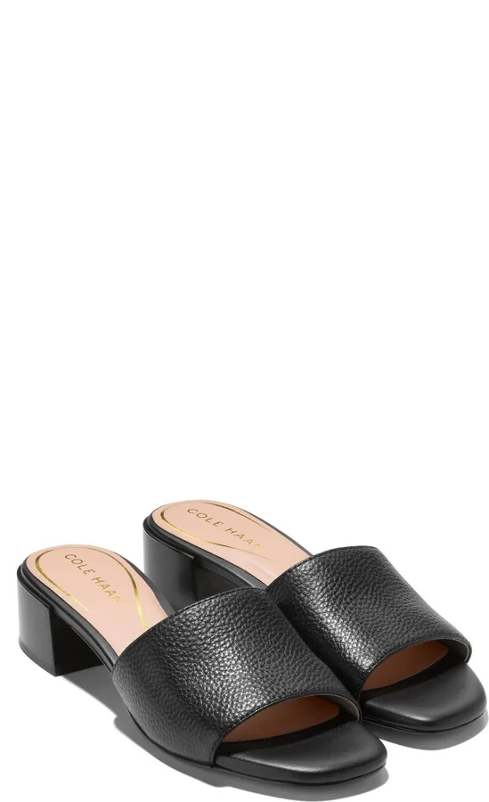 Calli Single Band Block Heel Slide Sandal - Image 8
