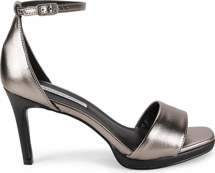 Callie 90MM Metallic Stiletto Sandals