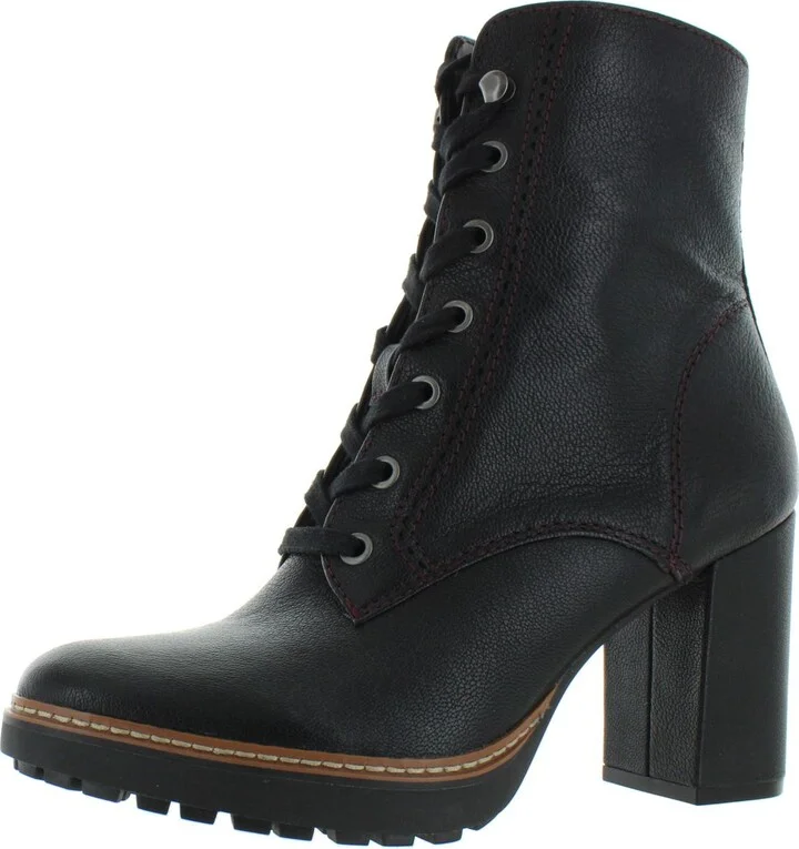 Callie Womens Leather Ankle Boots