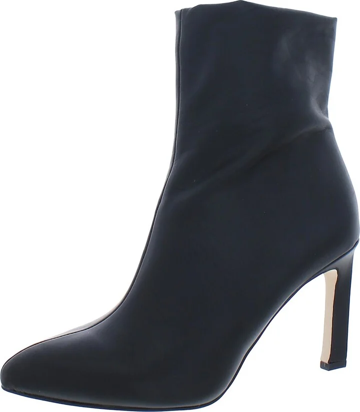 Calliebty Womens Faux Leather Ankle Booties