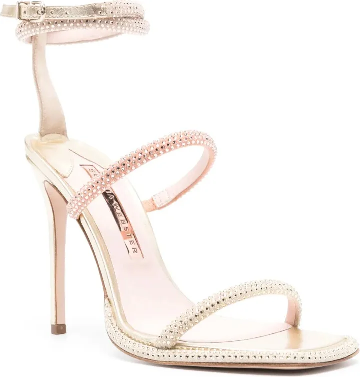 Callista 110mm leather sandals - Image 2