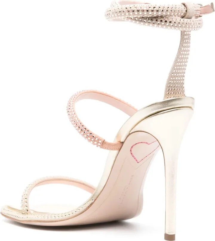 Callista 110mm leather sandals - Image 3