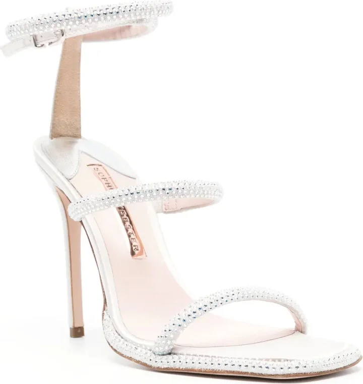Callista 110mm rhinestone-embellished sandals - Image 2