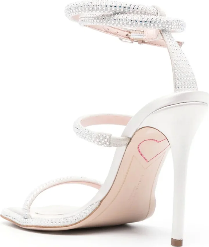 Callista 110mm rhinestone-embellished sandals - Image 3
