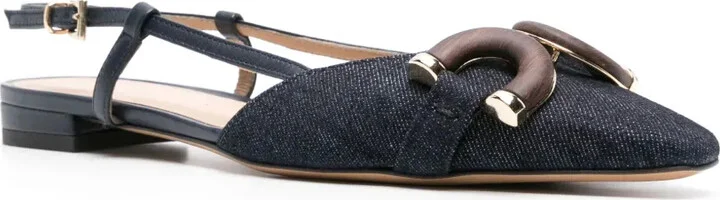 Cally denim ballerina shoes - Image 2