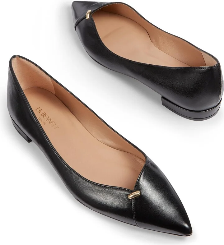 Cally Pointed Toe Flat - Image 3