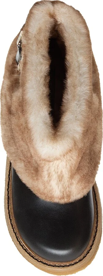 Calvin Faux Fur Cuff Bootie - Image 4