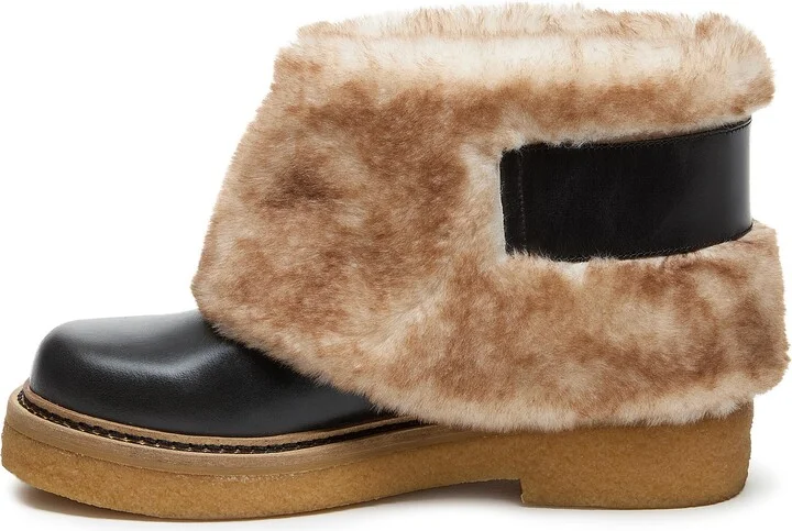 Calvin Faux Fur Cuff Bootie - Image 7