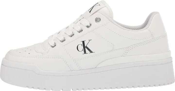 Calvin Klein Alondra Women's Shoes White : 8.5 M, Synthetic - Image 3