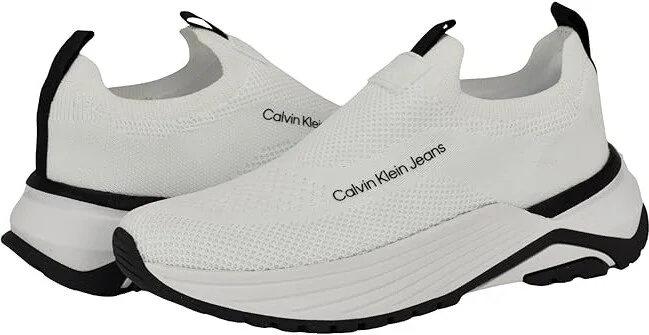 Calvin Klein Alvea Women's Shoes White/Black : 5.5 M