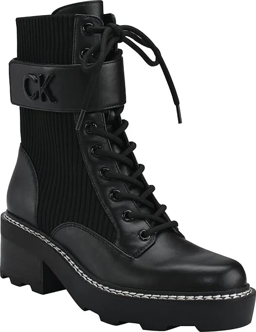 Calvin Klein Arabel 2 Women's Boots Black : 7.5 M, Synthetic/Textile - Image 5