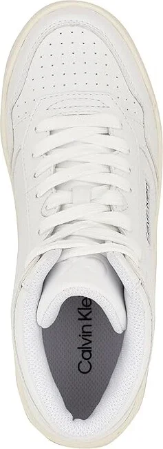 Calvin Klein Arezi Women's Shoes White : 9 M, Leather - Image 2