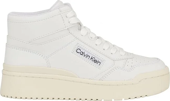 Calvin Klein Arezi Women's Shoes White : 9 M, Leather - Image 4