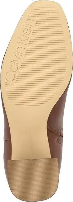 Calvin Klein Arista Women's Boots Dark Natural Leather : 8 M, Leather/Rubber - Image 3