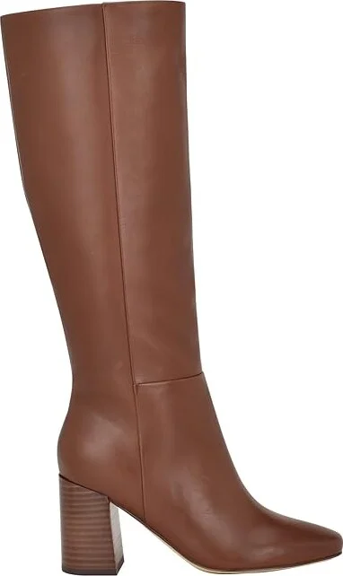 Calvin Klein Arista Women's Boots Dark Natural Leather : 8 M, Leather/Rubber - Image 5