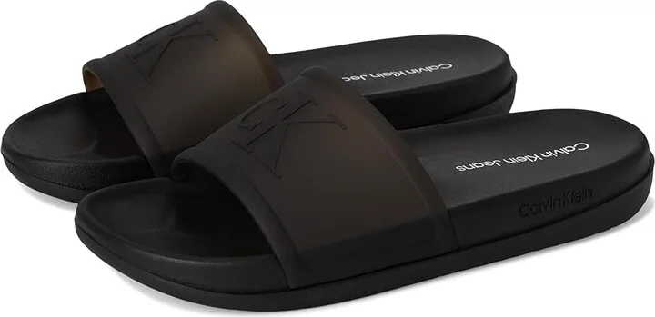 Calvin Klein Barli Women's Sandals Black : 11 M, Synthetic
